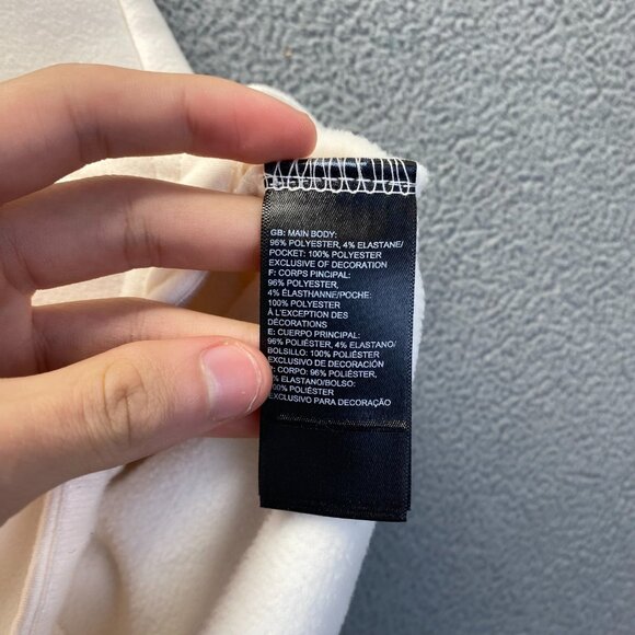 The North Face Sweatshirt Women 2X Plus Ivory White Full Zip Jacket Outdoor - Picture 9 of 12